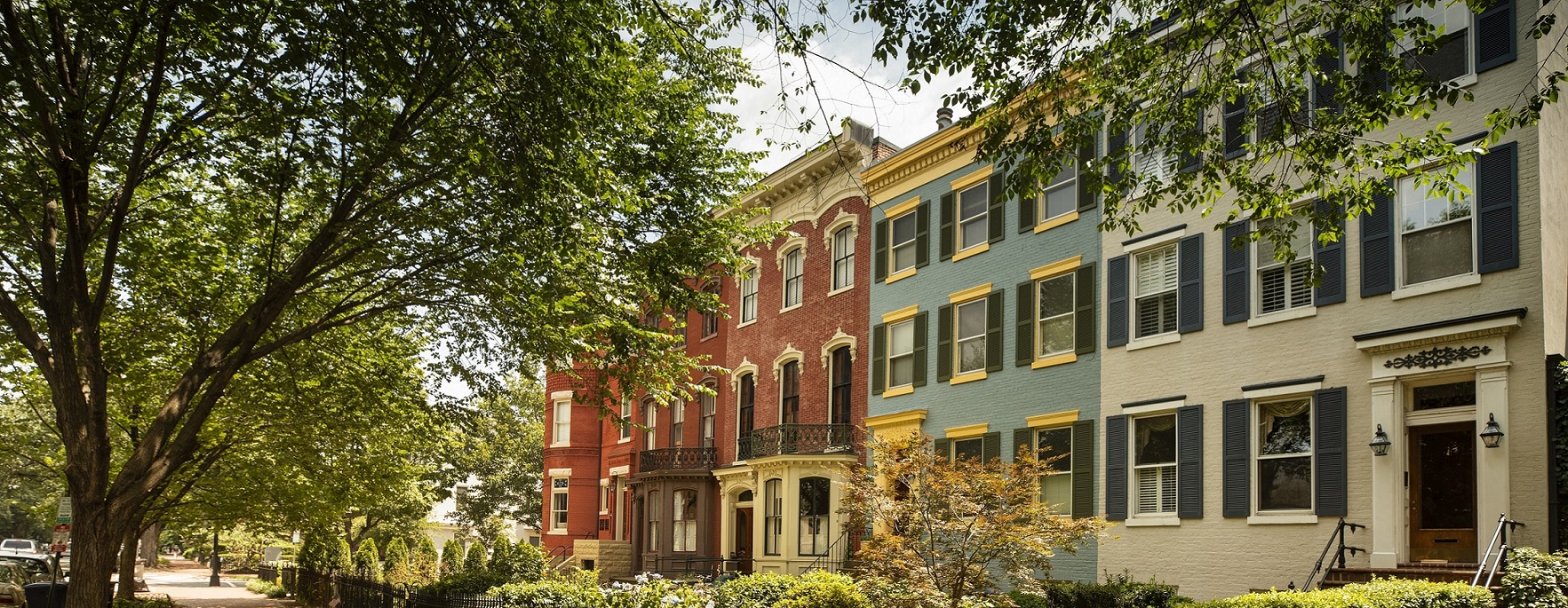Image of residential neighborhood in DC